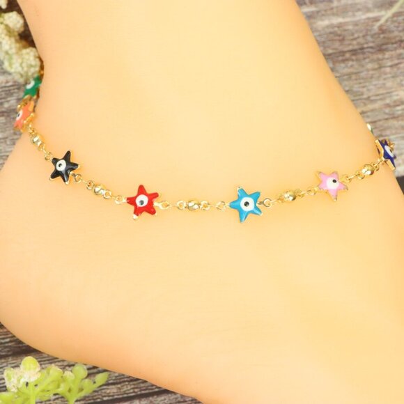 "Elegant Handmade Anklet – Delicate Jewelry for Women, MAR092168 - Picture 5 of 10